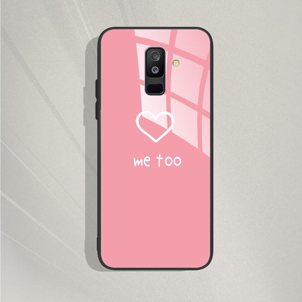 A6 Plus Hülle Für Samsung Galaxy A6 2018 Handyhülle A600F SM-A600F Gehärtetes Glas Hülle Für Samsung A6 Plus 2018 A6+ A605F Abdeckung