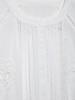 TAOP&ZA Women's Elegant Vertical Lace Embroidery Summer Shirt