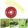 Heavy Gauge 8 Hole Trimmer Head Clearing Tool for Brush Cutters Designed For Extended Use In Challenging Landscapes