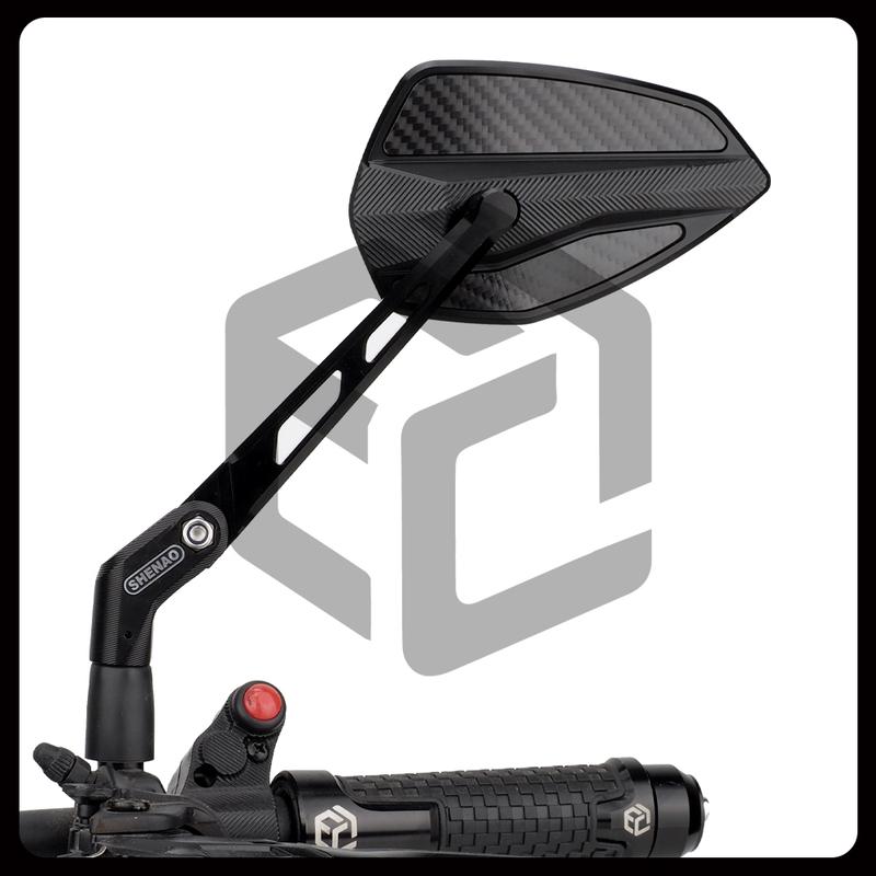 Motorcycle Rearview Mirror for KYMCO DTX360 DTX560 DTX300 / AK Premium 575 / AK550 / Xciting S400 CNCAluminum Alloy Carbon Fiber