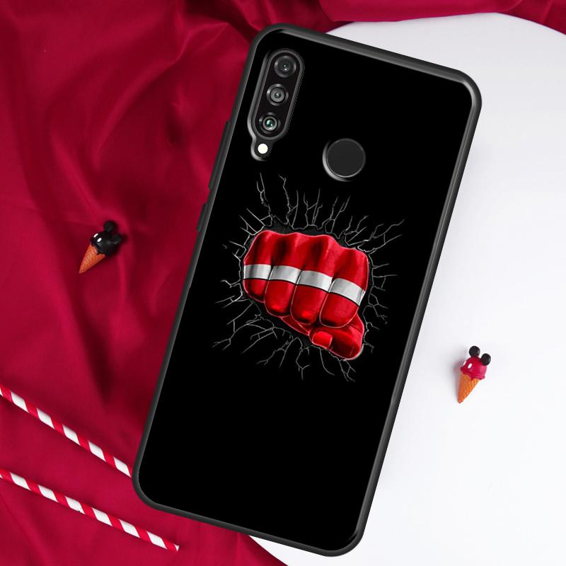 

Latvia Flag For Huawei Nova 10 SE 9 5T 12s 12i 11i Y91 Y90 Y60 Y70 Y72 Y61 P20 P30 P40 Lite P60 Pro Case Huawei Nova Y70