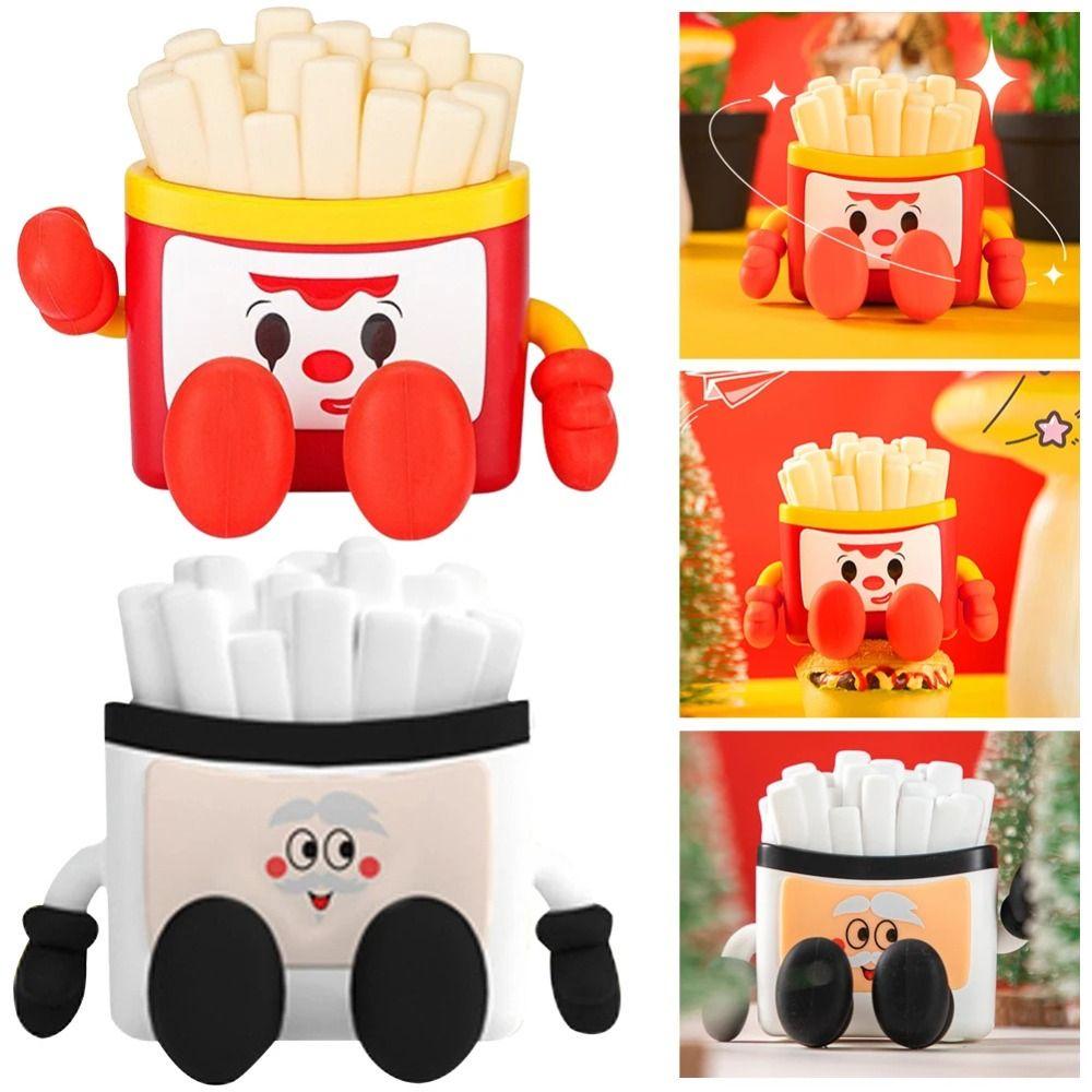 

with Phone Stand French Fries Night Lamp Eye Protection Silicone Atmosphere Light Bedroom