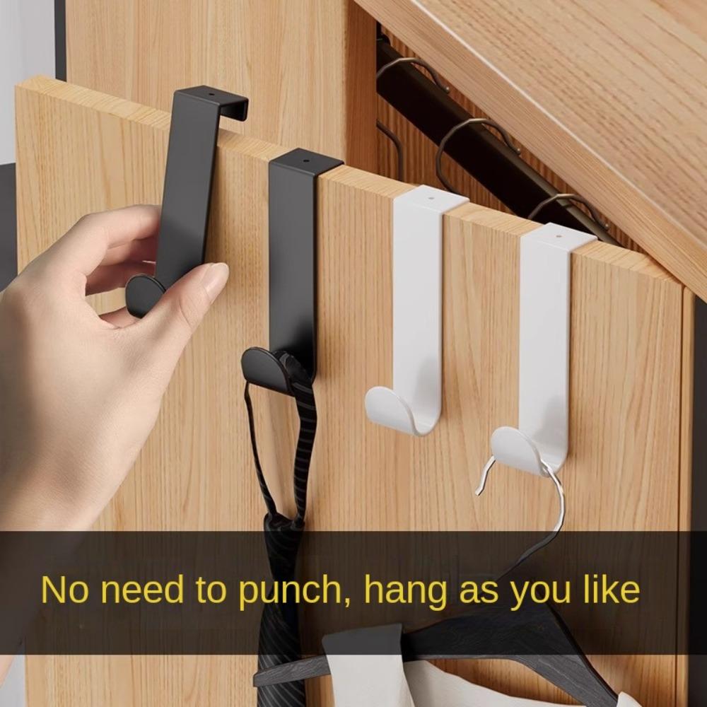 

Kitchen Cabinet Tool Door Hook Multi-purpose Kitchen Accessories Rack New Towel Holder black 3PCS