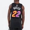 Nike NBA Miami Heat City Edition Jimmy Butler #22 Dri-FIT Swingman Trikot Schwarz DB4034-010