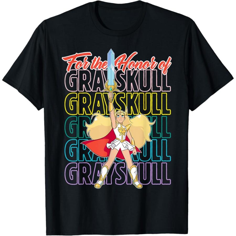 She-Ra And The Princess of Power Grayskull T-Shirt S чёрный