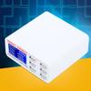Multi Functional Smart 6 Port USB Charger Power Adapter for Mobile Phone Tablets (100-240V EU)