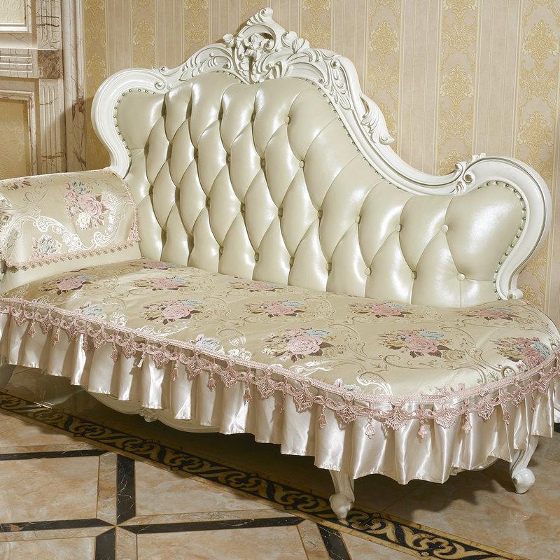 European Pastoral Sofa Cushion Cover Fabric Four Seasons Princess