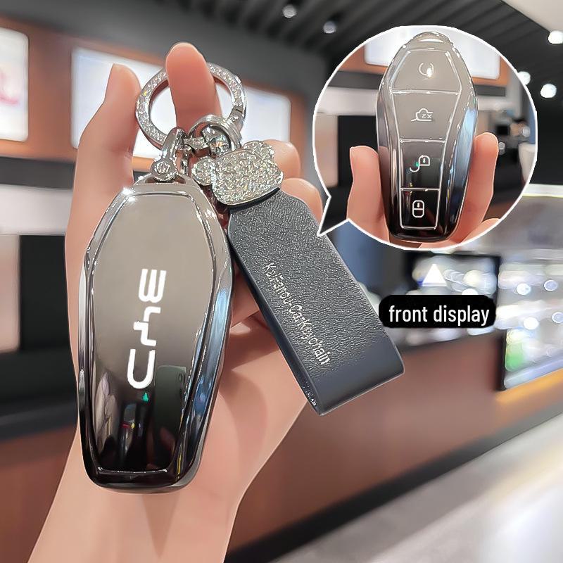 Compatible with BYD Key Covers: Song, Qin, L, Yuan PLUS, Dolphin, Han EV, Tang Pro, Seagull, Destroyer 05, Seal.