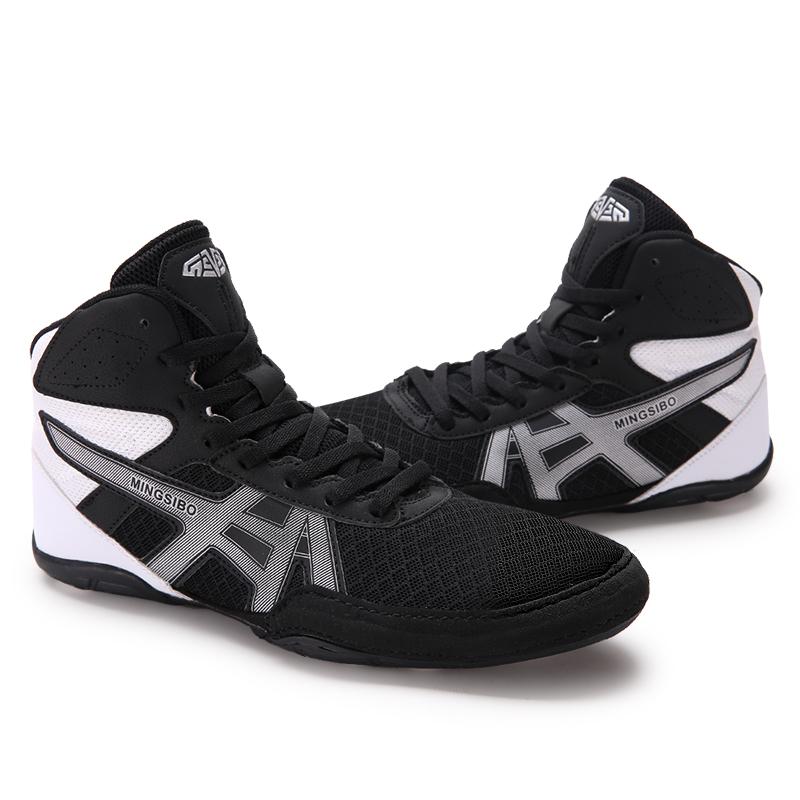 Men Wrestling Shoes Outdoor Training Boxing Boots Professional Gym Unisex Sneakers Quality Women Sport Fighting Wrestling Boots