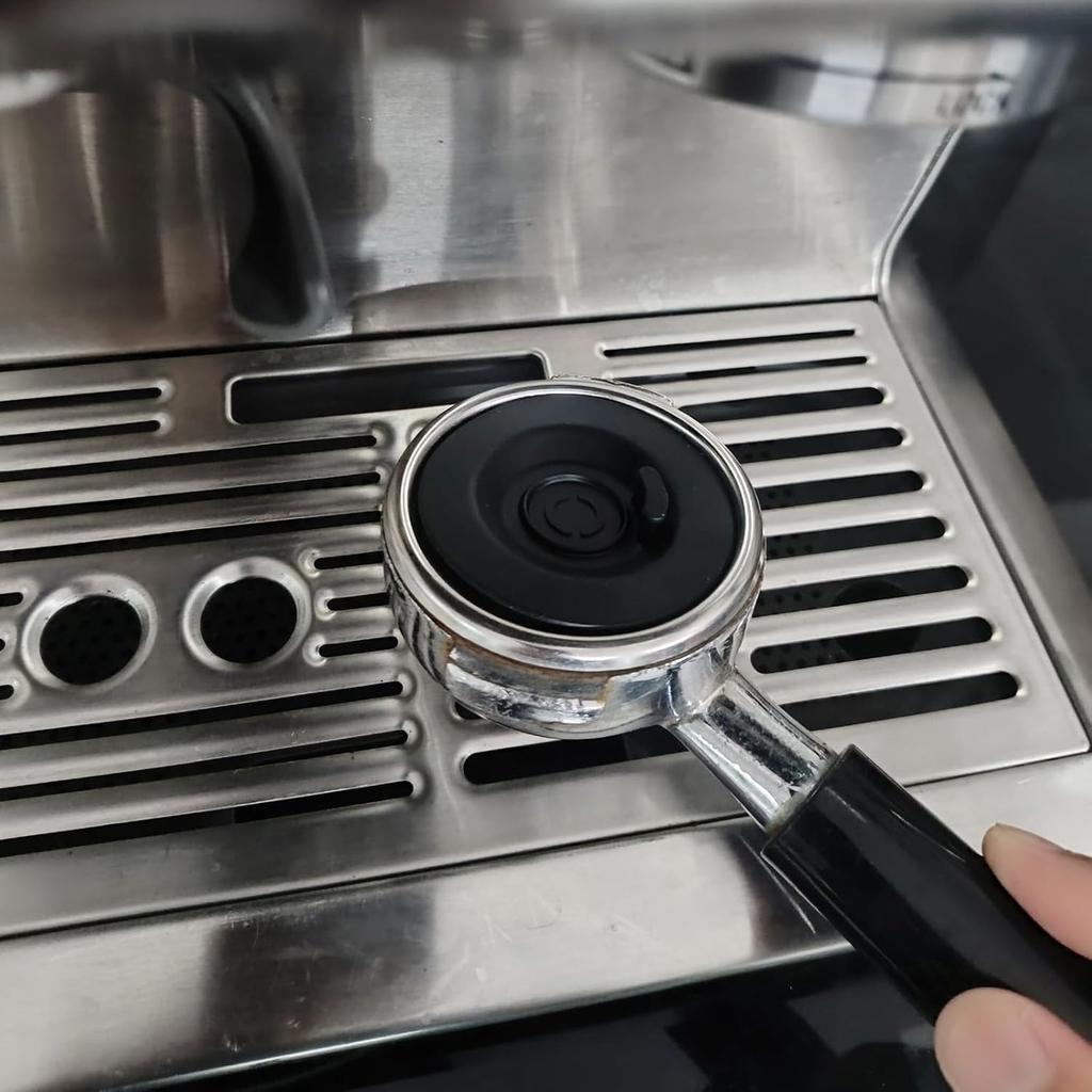 2 PCS 58 Mm Backflush Cleaning Disc for Breville Espresso Machine, Silicone Disc for Breville Espresso Machine Part BES980XL BES920XL BES900XL BES990