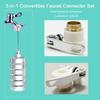 3-in-1 Convertible Faucet Connector Suitable For 16-23mm Ordinary  Washing Machine Faucet Bathroom Faucet Connector Tool