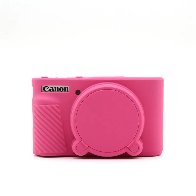 Soft Silicone Case Camera Bag Skin For Canon PowerShot SX730 SX740 SX740HS Rubber Camera Case Cover