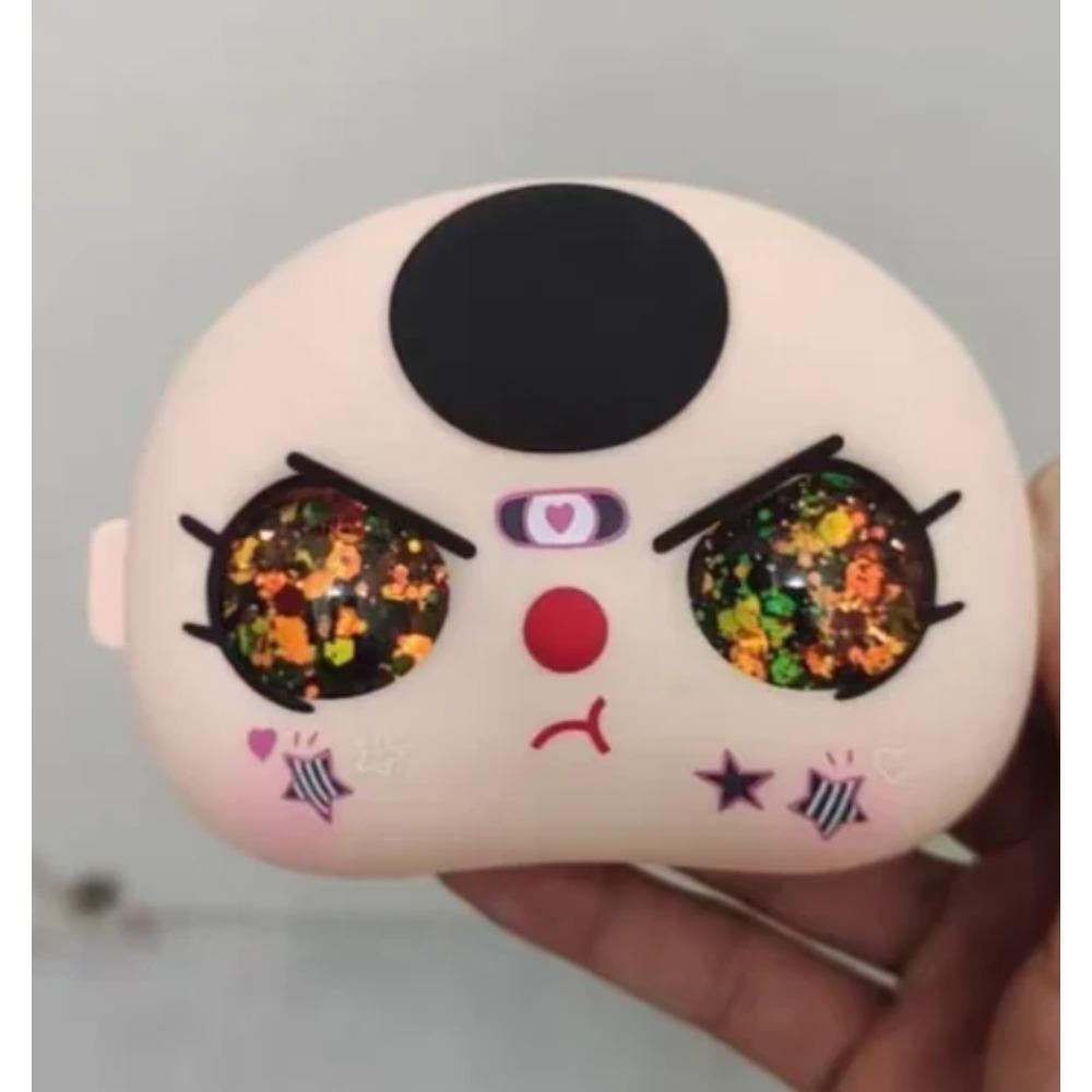 Hot Replica High Quality Baby Three Cute Angry Expression Handmade Suitable For 400% Baby Three Vinyl Faces Substitute Accessory