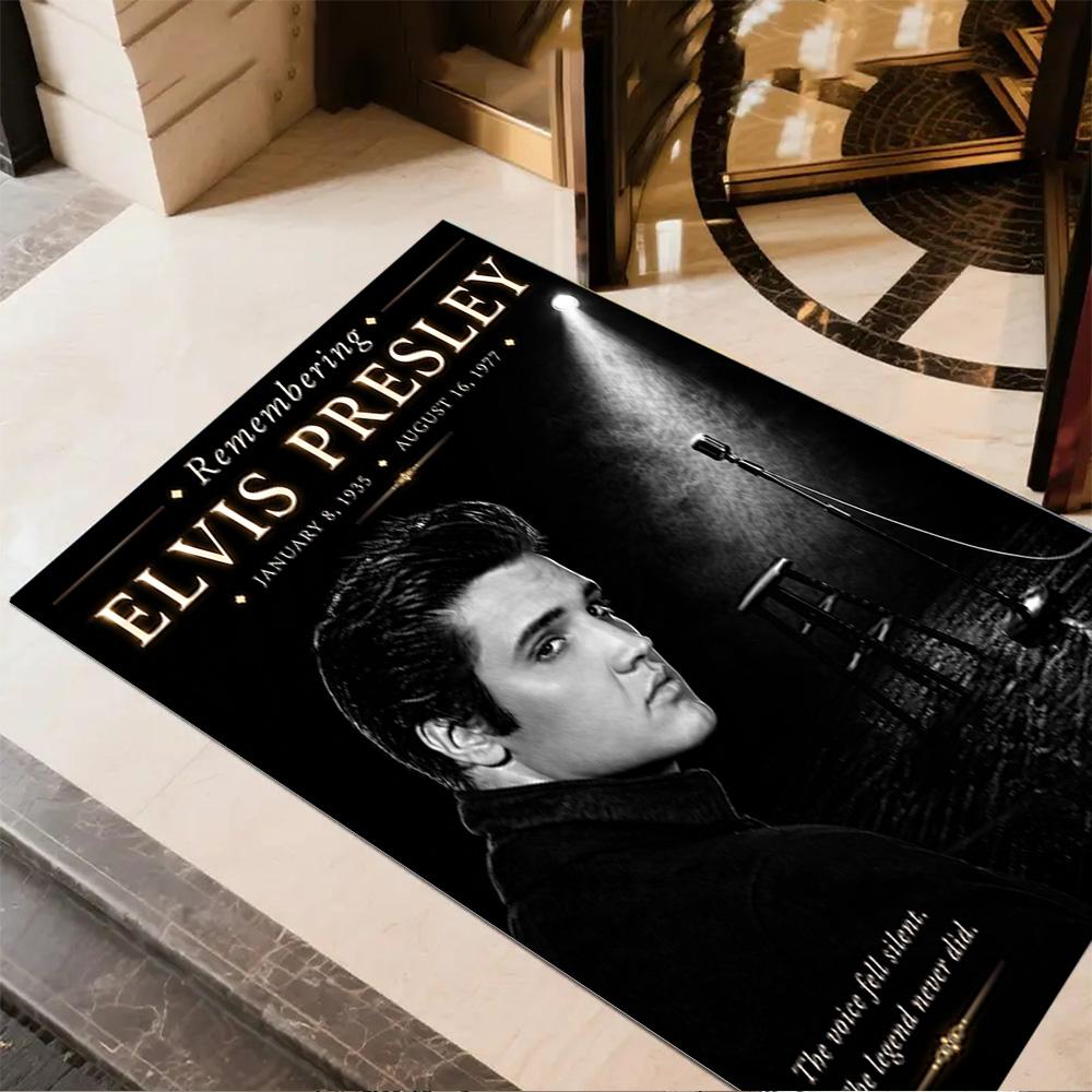 Rock Roll Icon Carpet Design for Bedrooms Balcony Game Room Foyer Antislip Carpet Office home decor Perfect Gift for Valentine's Wedding Birthday