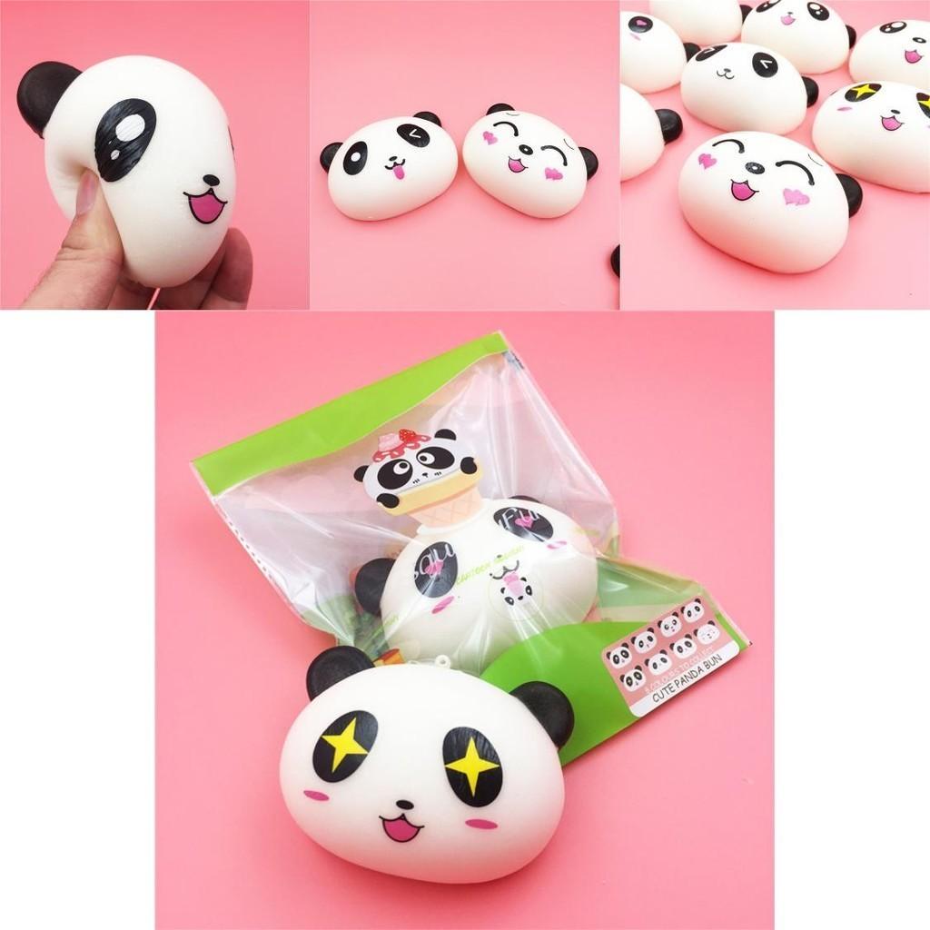 Cute Panda Squishy Toy For Stress Relief And Decorating