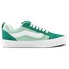 Vans Knu Skool Low Top Skate Shoes Unisex Sneakers Green White VN0009QCGRN