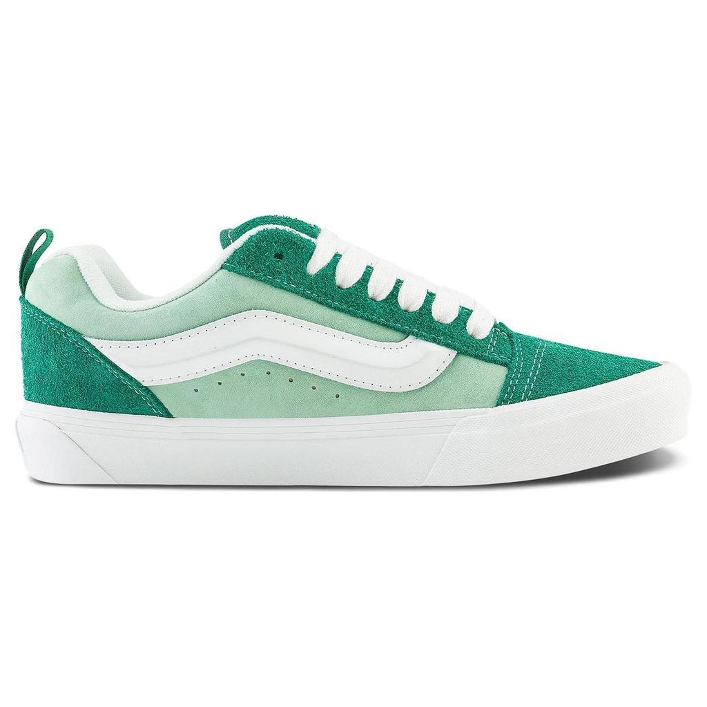 Vans Knu Skool Low Top Skate Shoes Unisex Sneakers Green White VN0009QCGRN