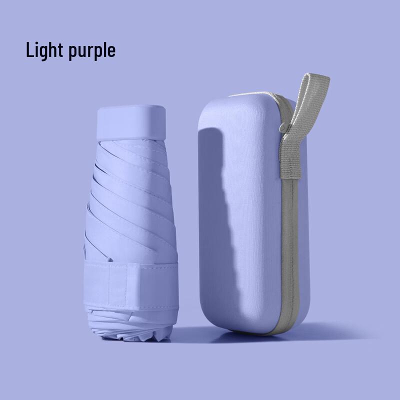 Easily Compact Six-Fold Capsule Umbrella