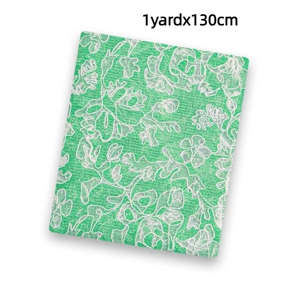 Hollow Mesh Lace Fabric Embroidery Womens Clothing Material For Kids Dress Blouse