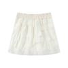 2025 Winter Elegantes Süßes Lagen-Organza-Kuchenrock - LF25D41SS070
