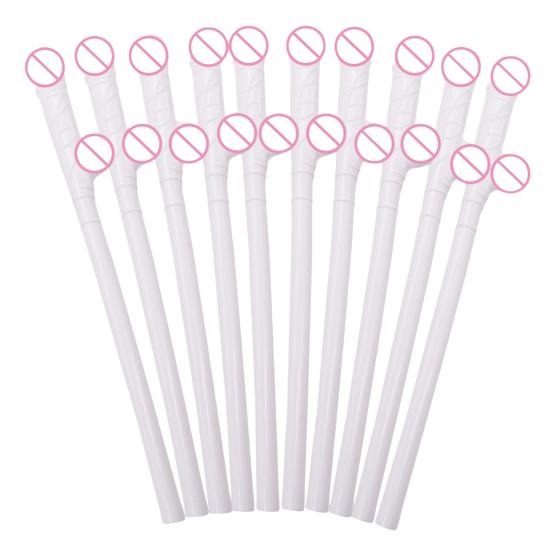 10Pcs Novelty Bachelorette Party Straws Disposable Excellent Wedding Hen Night Supplies Straw