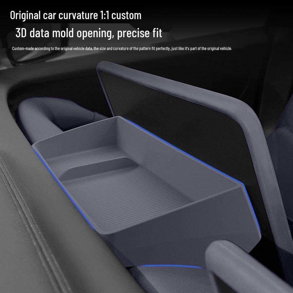 Silicone Pad for Nio ET5/ET5T: Behind Screen & Center Console Storage, Car Interior Decoration. Suitable for 25 Models.