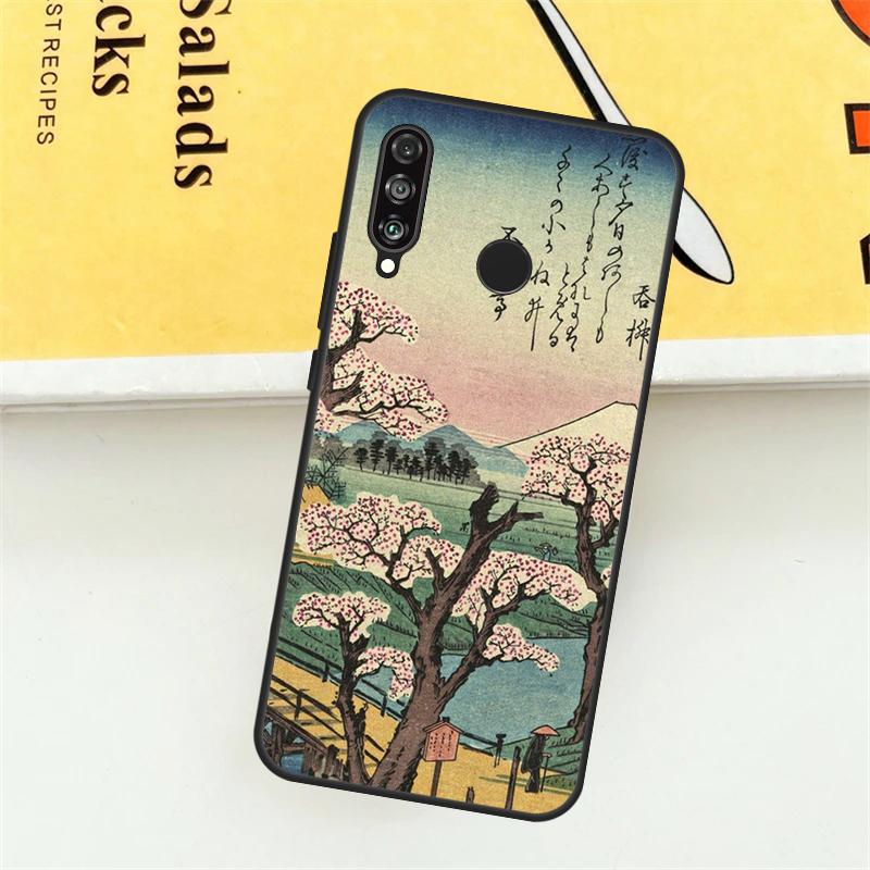 Japanese Style Art Japan For Huawei Nova 3i 7i 8i 11i Y60 Y70 Y90 Y61 Y91 Nova 11 9 10 SE P30 Pro P20 P40 Lite Case