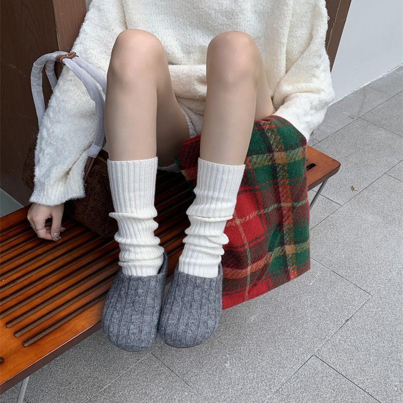 Factory wool Japanese home soft bottom slippers autumn and winter cotton slippers non-slip silent couple cotton mop