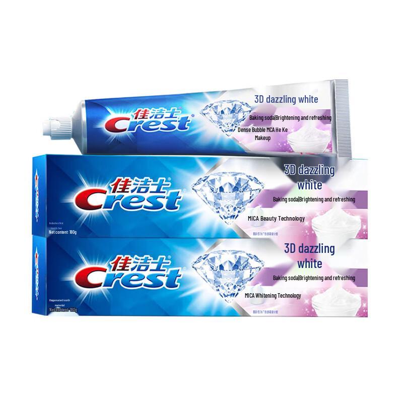 

Crest 3D White Baking Soda Toothpaste