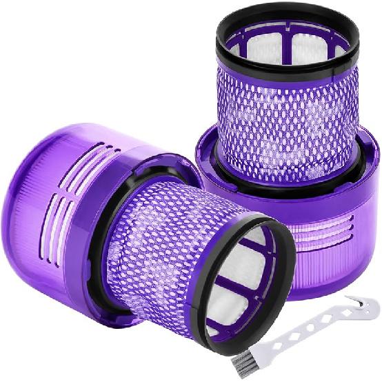 Artraise Vacuum Filter Replacement Parts Compatible with Dyson V15 V15s Detect, V11 Torque Drive V11 Animal V11 Complete V11 Extra Submarine Vacuums, V11-2P