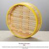 Commercial Bamboo Steamer for Cantonese Dim Sum and Shaxian Dumplings with Pot Lid
