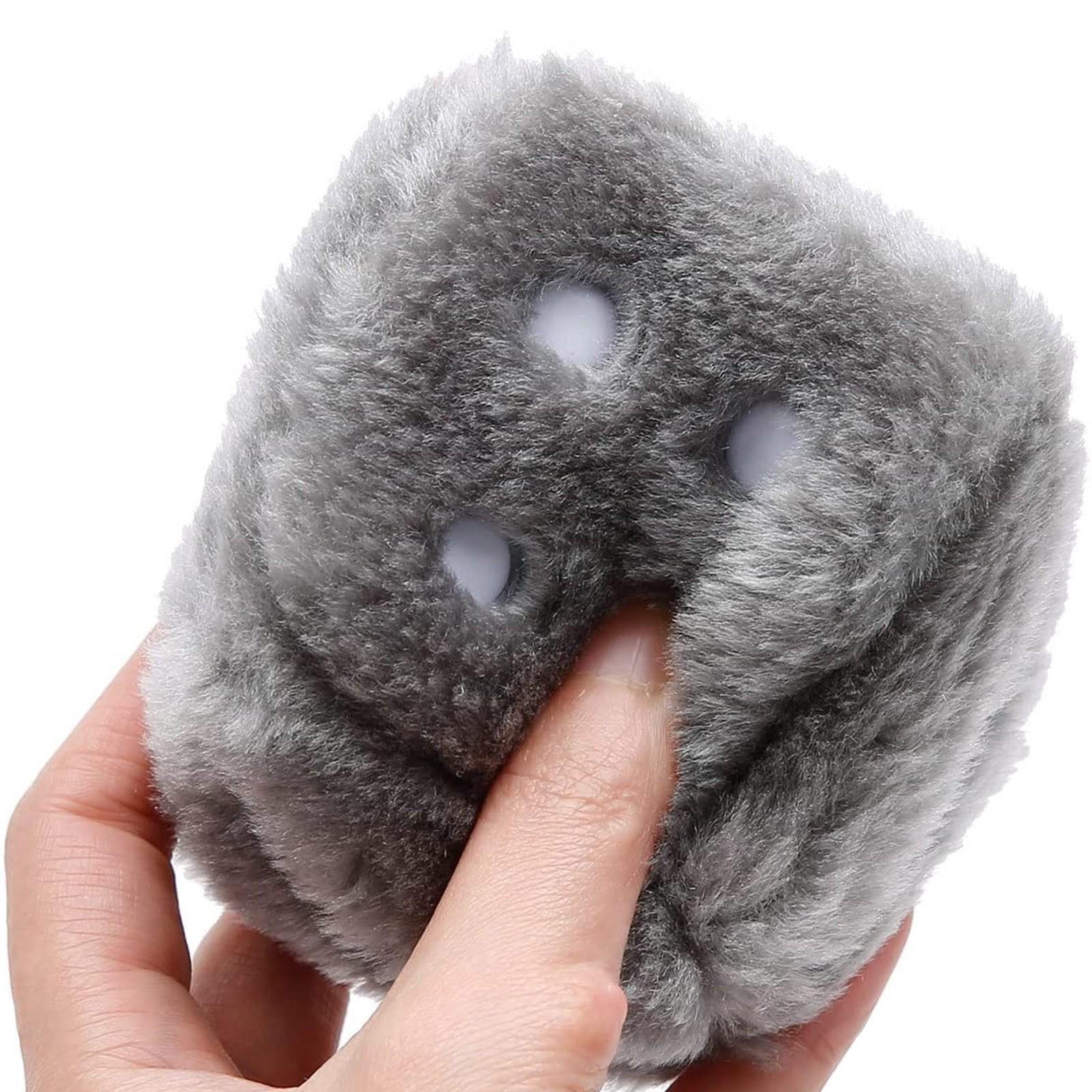 Plüschwürfel EIN Paar Fuzzy Plüsch Würfel Unschärfe Würfel für