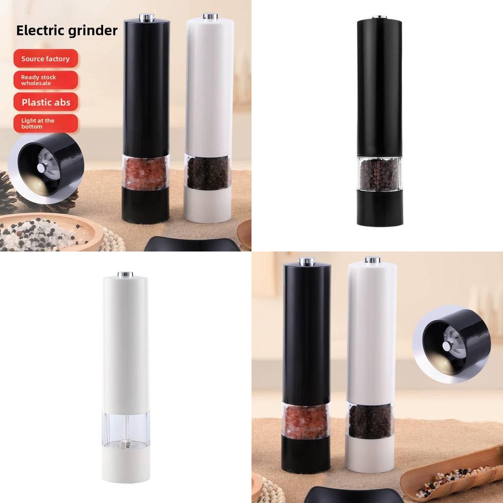 Pepper Electric And Sea Salt Grinder  For Daily Kitchen Use Condiment Bottle