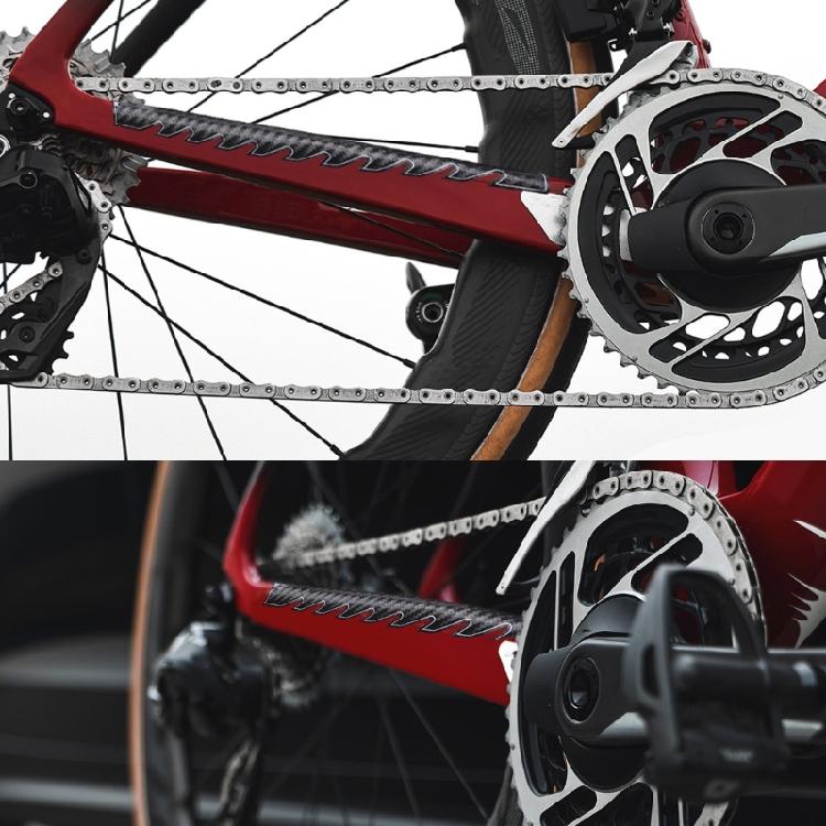 Bicycles Frame Chain Guard Chain Wrap Cycling Bike Chainstay Protective Cover Frame Chain Protectors Sticker Cover Wrap