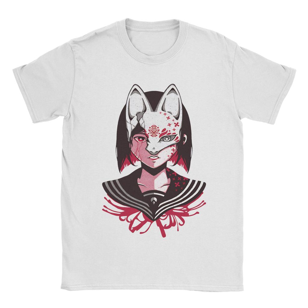 Funny Game Silent Hill F Anime Tshirts Unisex O-neck Short Sleeve Top Tee  Cotton Summer Clothing