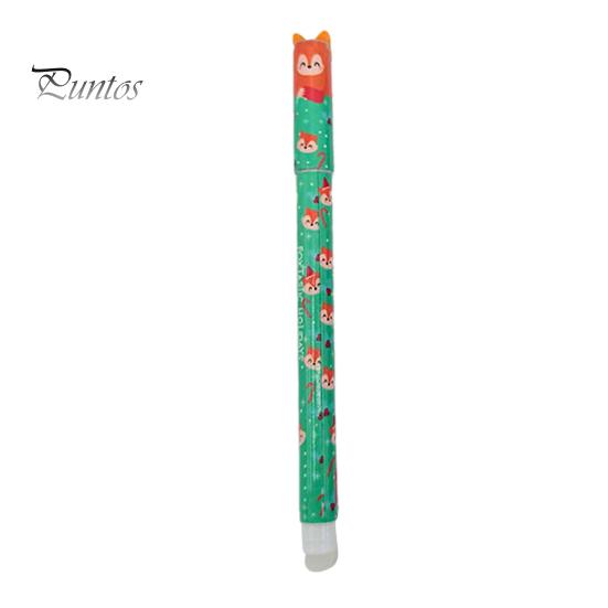 Reindeer Pen Erasable Set Christmas Theme Santa Elf Design Stationery Supplies Smooth Writing Pens for Students Teachers Cute Holiday