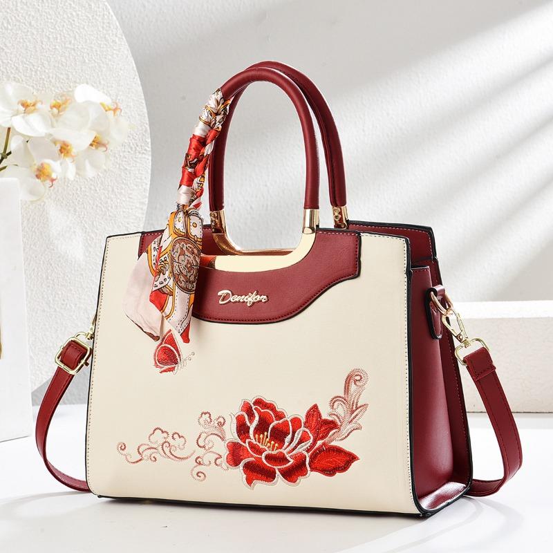 Mom gift with cheongsam Chinese national style embroidered bag new atmospheric women's bag crossbody bag mother-in-law handbag women