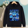 KPop Demon Hunter Rumi Derpy Cartoon Girls Boy Hooded Sweatshirt Warm Children's Wave Fashion Casual Tops Casual Girls Clothing