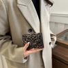 Korean Style Envelope Clutch Bag Elegant Coin Purse Change Bag Leopard Short Wallet  Outdoor