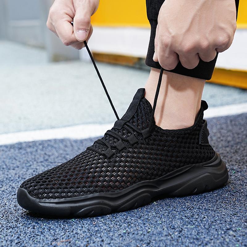 MAEDEF Shoes for Men Summer Man Casual Sneakers Male Running Sports Shoes Mesh Walking Lightweight Sneakers Tennis Man Shoes