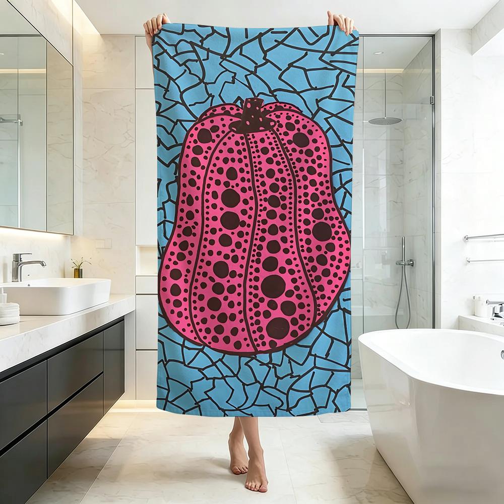 Fantastic Y-Yayoi KusamaS Towel Five-Star Hotel Quality Eco-Friendly Ultra Soft Thick Towels & Beach Towels
