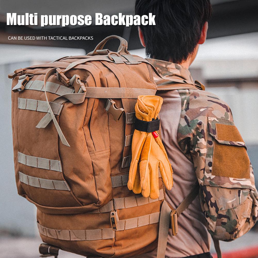 8-40PCS Gloves Hook Climbing Rope Storage Buckle Camping Mountaineering Hanging Buckles Outdoor Accessories