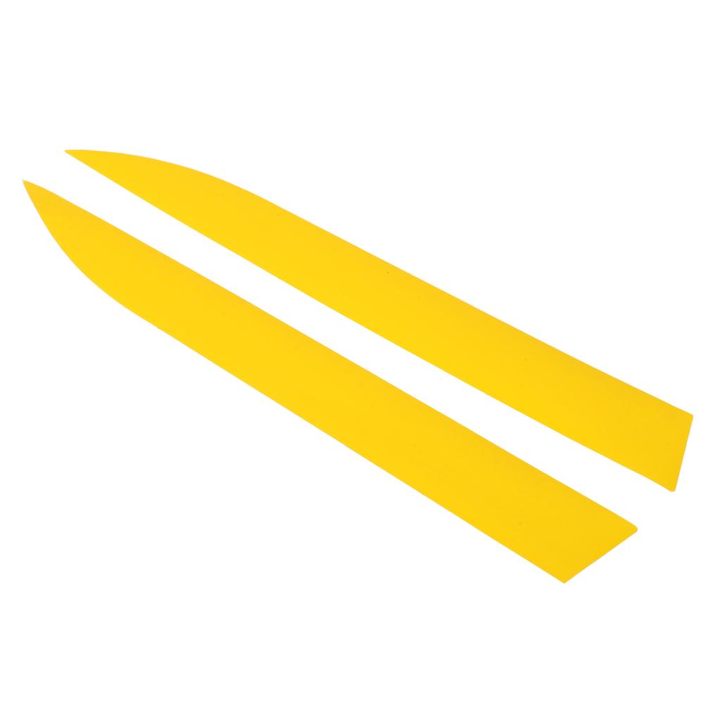 For Tesla Model Y -2024 Car Front Fog Light Transparent Light Film PVC Sticker Exterior Car Styling Decals