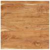 Coffee Table 80 x 80 x 40 cm Solid Acacia Wood