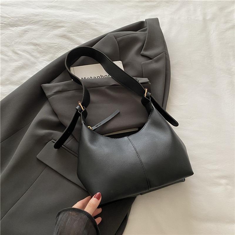 Retro-Kommuter-Textur-Umhängetasche Damenmode Temperament Achseltasche Tragetasche Mode Damen