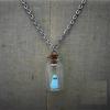 Glow in the Night Necklace Adjustable Length Clavicular Chain Clothes Decoration
