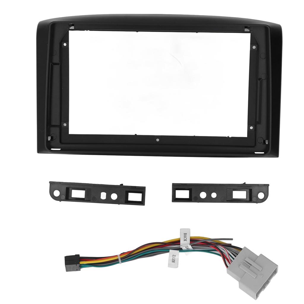 Car Navigation Panel Frame Dashboard Kit ABS Plastic Seamless Replacement for Aveo 2007?2011
