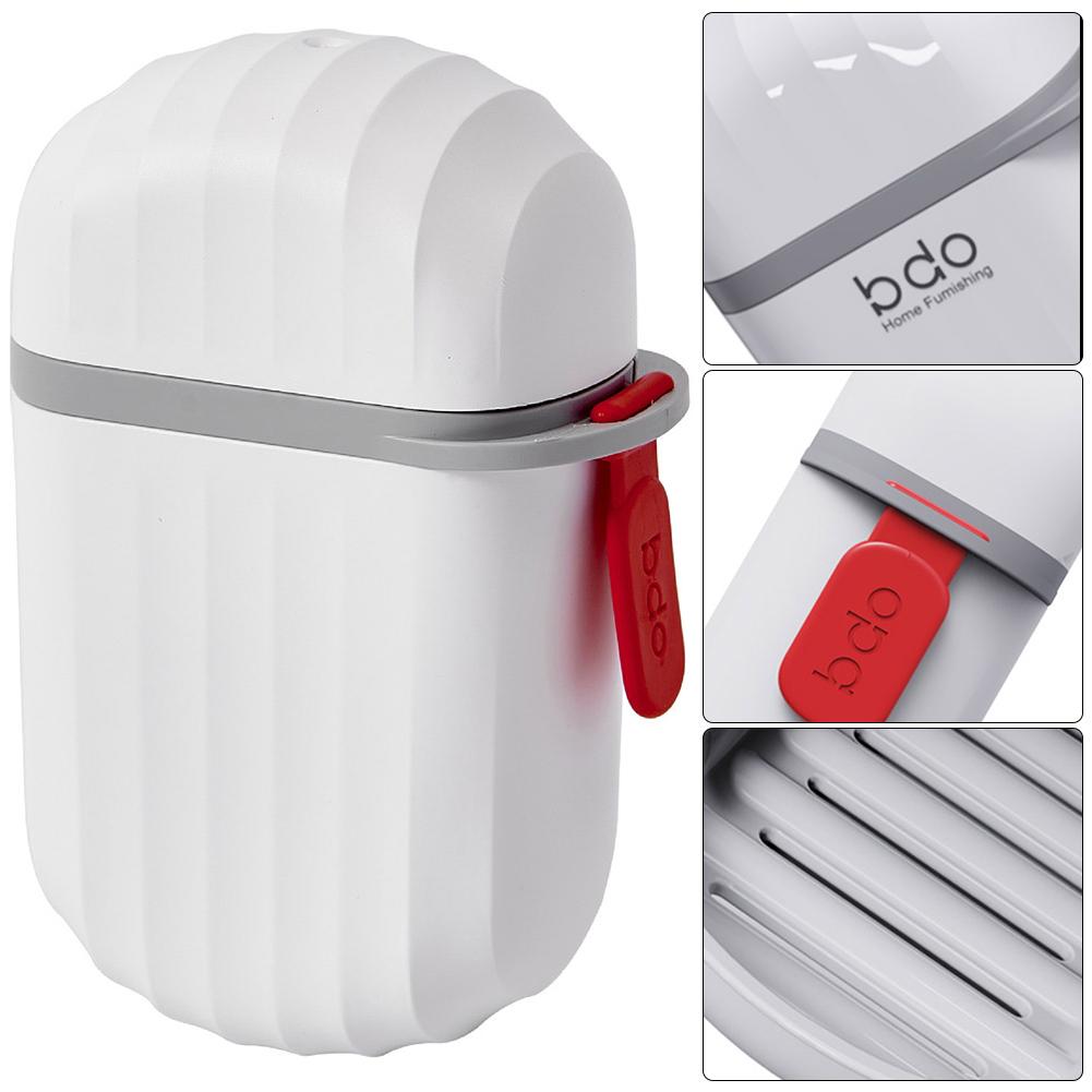 Travel Soap Container Leakproof Soap Box with Lid and Handle Shower Soap Holder Lightweight Waterproof for Outdoor Travel Camp