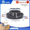 1M60T Spur Gear, 60 Teeth, Metal Motor with Boss Step, Compatible with Straight Rack, Inner Hole Diameter 6~30mm