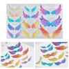 Easy Demold Silicone Angel Wing Mold Mirrored Finish Epoxy Resin Crafting Tool for Handmade Projects